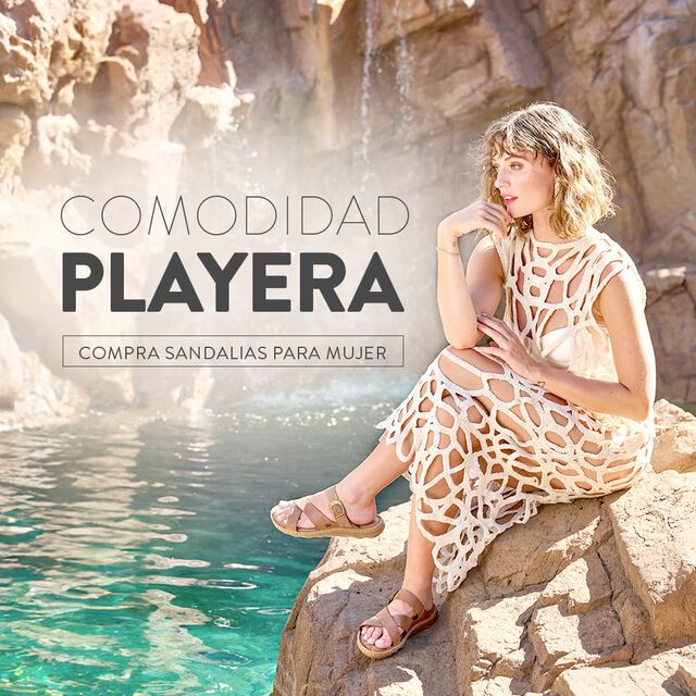 Comodidad Playera. Producto destacado: Sandalias Salas Sport en marrón. Ver chanclas para mujer.