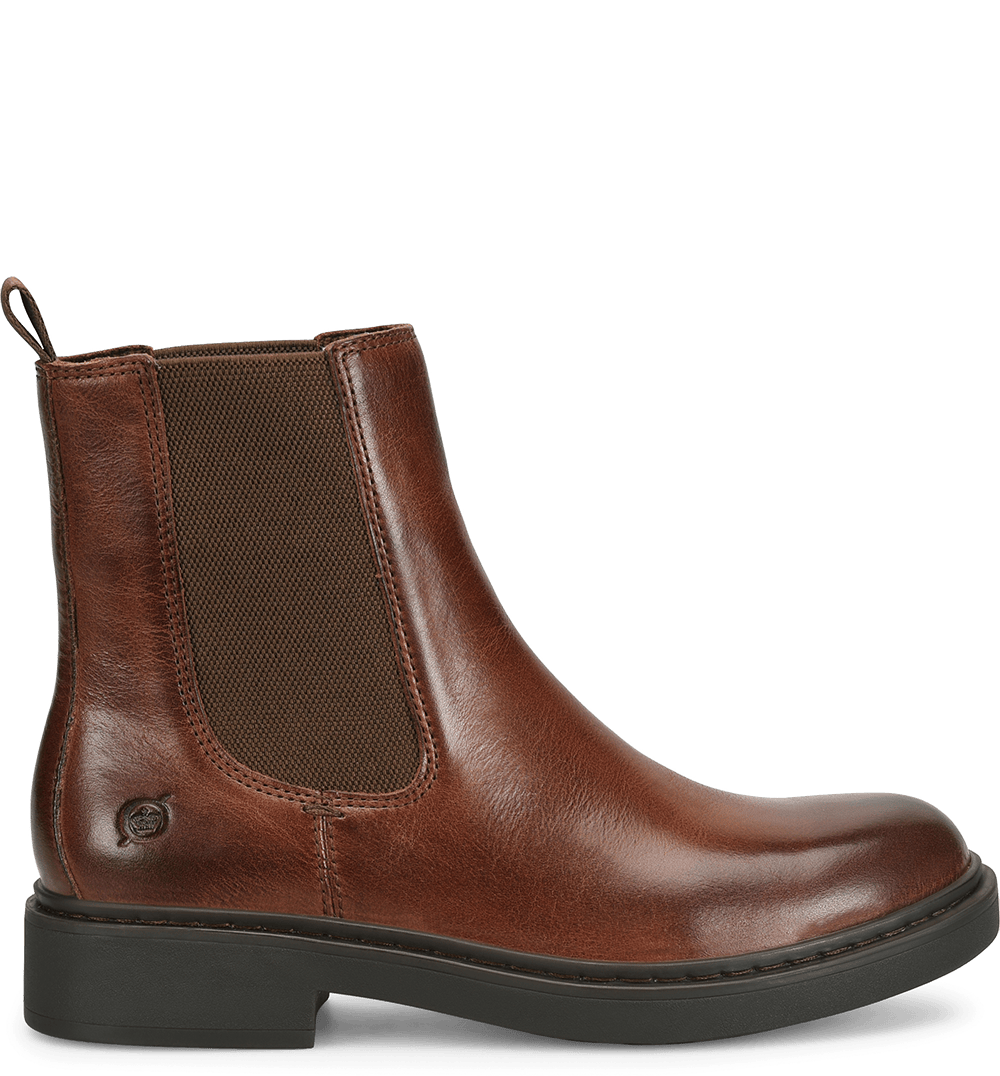 Bota chelsea Britte en caf&eacute;.
